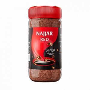 Najjar Red Instant Coffee Glass Jar 190g