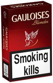 Gauloises Red Cigarettes Blondes 1Carton Pack