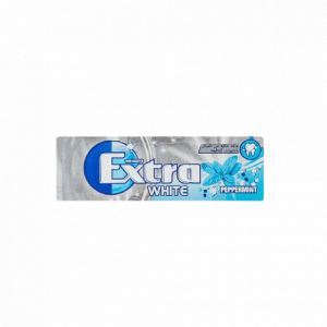 Extra Sugar Free White Peppermint Chewing Gum 14g