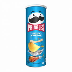 Pringles Salt & Vinegar Potato Chips 165g