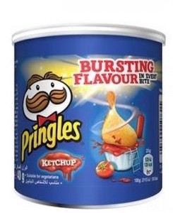 Pringles Ketchup Potato Chips Small 40g