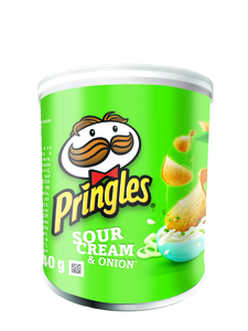 Pringles Sour Cream & Onion Potato Chips Small 40g