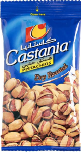 Castania Dry Roasted Pistachios 15g