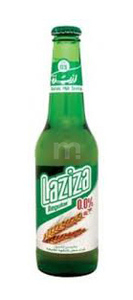 Laziza Regular Malt Beverage " Non-Alcoholic " Glass Bottle 330ml
