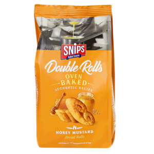Snips Double Rolls Honey Mustard Bread Rolls 80g