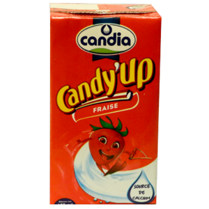 Candia Candy'up Strawberry Milkshake Mini Box 125ml