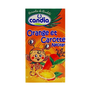 Candia Orange & Carrot Juice Mini Box 125ml
