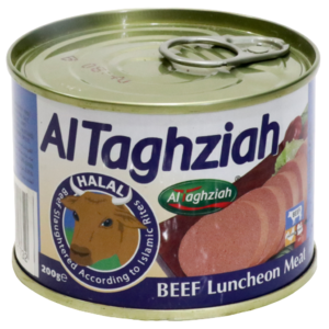 Al Taghziah Beef Luncheon Meat Can 200g