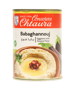 Chtaura Eggplant Dip with Sesame Paste Babaghannouj Can 370g