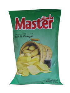 Master Salt & Vinegar Potato Chips Medium Bag 65g