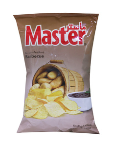 Master Barbecue Potato Chips Medium Bag 65g