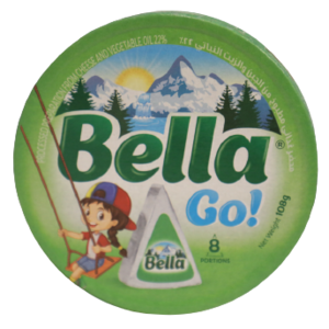 Bella Go! Cheese Spread 108g - 8Portions