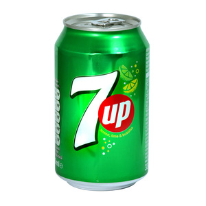 7up Soft Drink Can 330ml