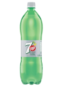 7up Light Soft Drink Bottle 1.25L