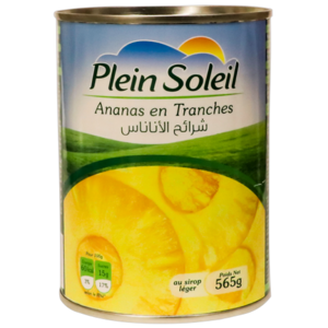 Plein Soleil Sliced Pineapple Can 400g