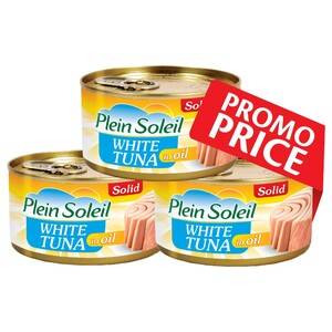 Plein Soleil White Meat Tuna in Oil Promo Price 185g x 3Cans