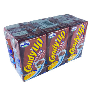 Candia Candy'up Chocolate Milky Drink Pack 125ml x 6Boxes