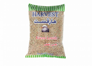 Harvest Green Lentils Bag 1Kg