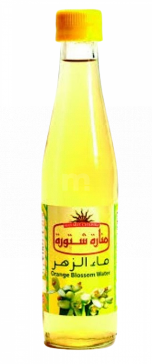 Manaret Chtaura Orange Blossom Water Glass Bottle 270ml