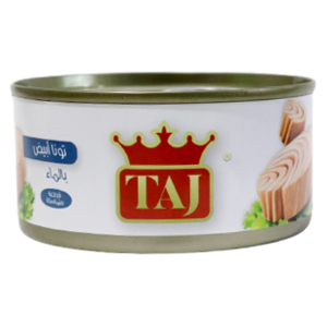 Taj White Meat Tuna in Water Can 185g