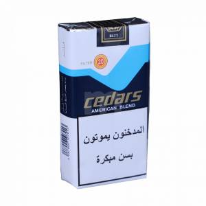 Cedars American Blend Cigarettes 1Paper Pack