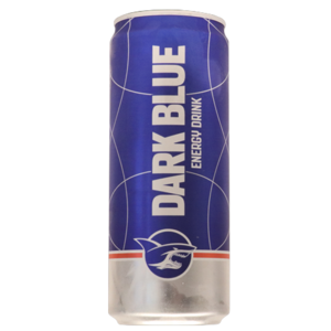 Dark Blue Energy Drink Can 330ml