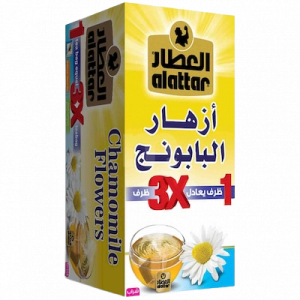 Alattar Chamomile Flowers Herbal Tea Box 12Tea Bags