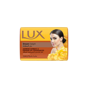 Lux Dream Delight Jasmine Sambac & Orange Oil Fragrance Soap Bar 115g