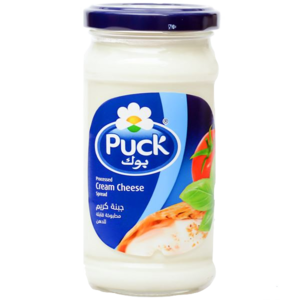 Puck Cream Cheese Spread Small Glass Jar 240g