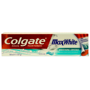 Colgate Max White Toothpaste Whitening Crystals 100ml