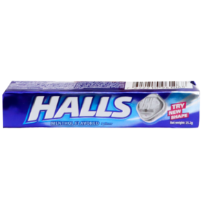 Halls Menthol Candy 25.2g