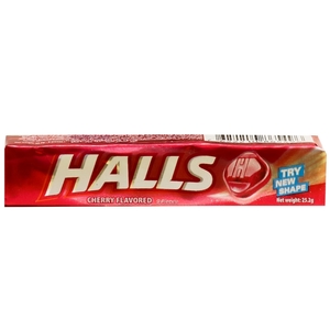 Halls Cherry Flavour Candy 25.2g 9.0Pieces