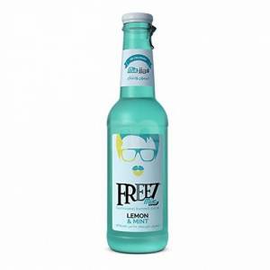 Freez Mix Lemon & Mint Carbonated Drink Glass Bottle 275ml