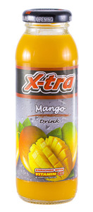X-tra Mango Juice Glass Bottle 250ml