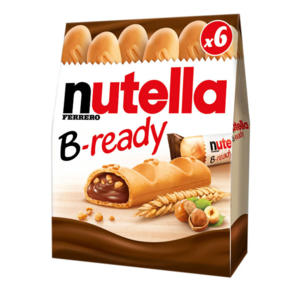 Nutella B-ready Hazelnut Chocolate Biscuits 132g - 6Units