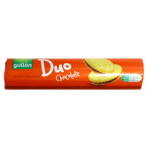 Gullon Duo Biscuits with Chocolate Filling 250g