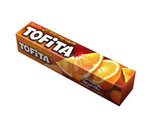 Tofita Orange Chewy Candies 47g