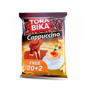 ToraBika Cappuccino Instant Mix Bag 22Sachets