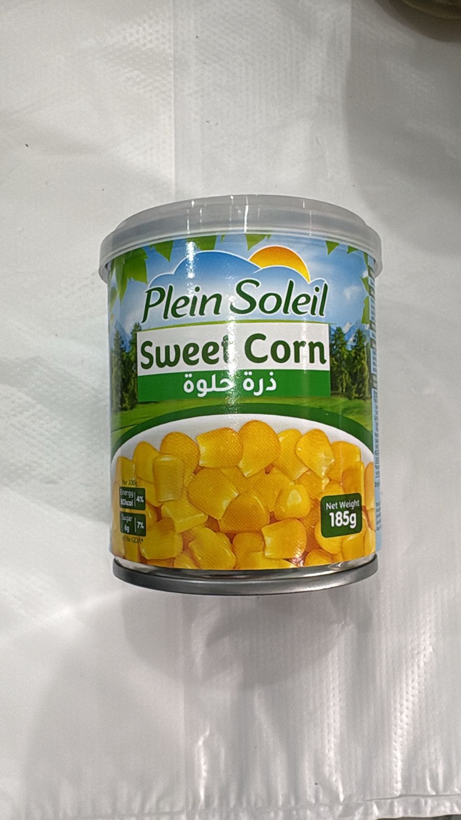 Plein Soleil Sweet corn 185g