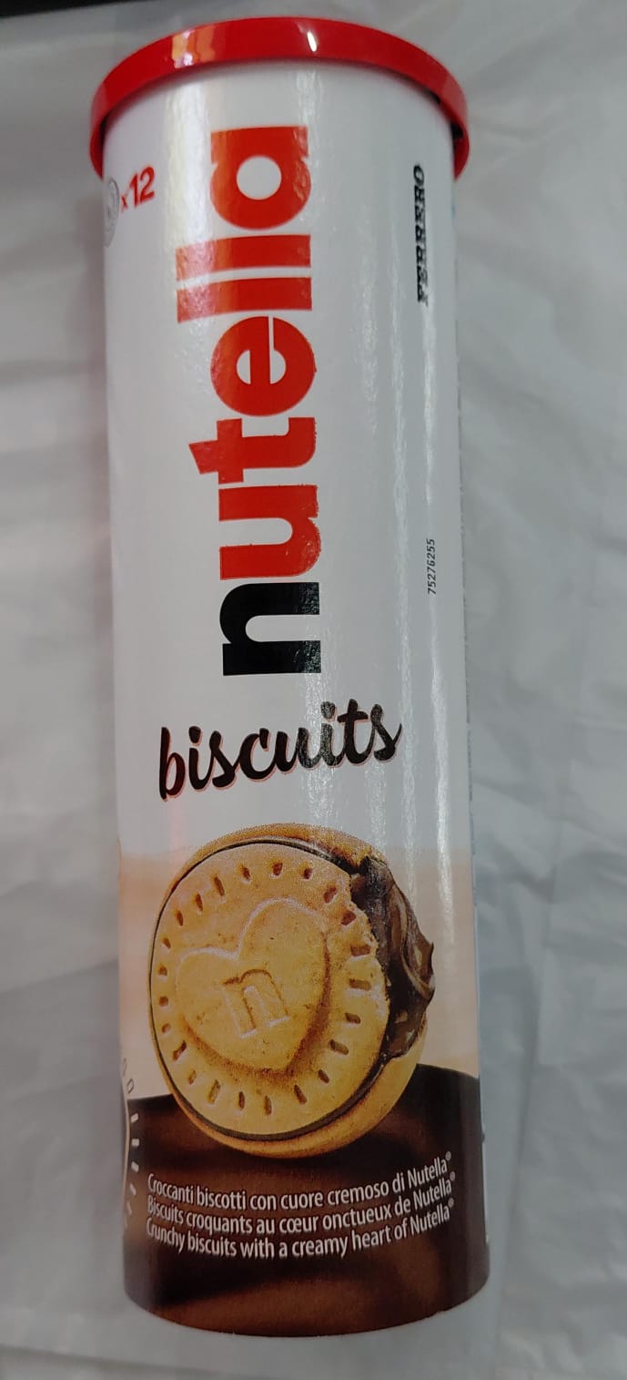 nutella buscuits x12 166g