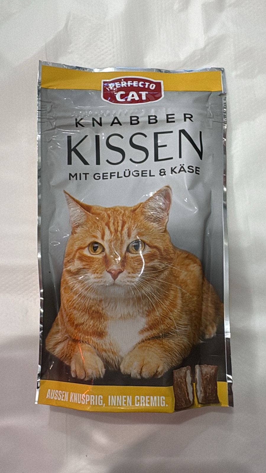 Perfecto Cat Knabber Kissen Mit Laches