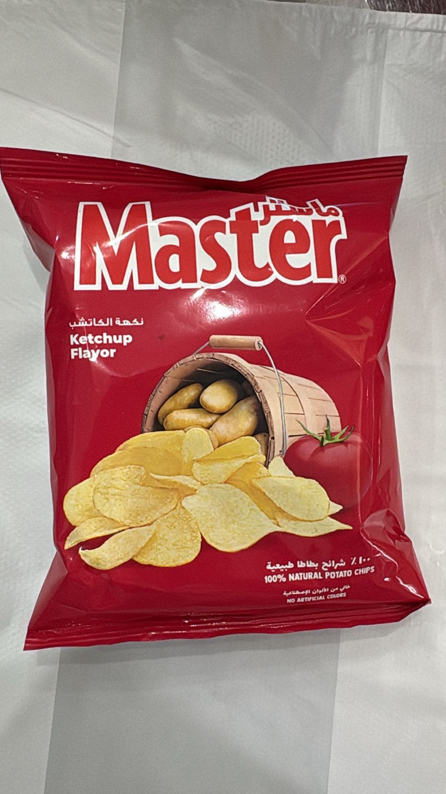 Master ketchup flavor chips small