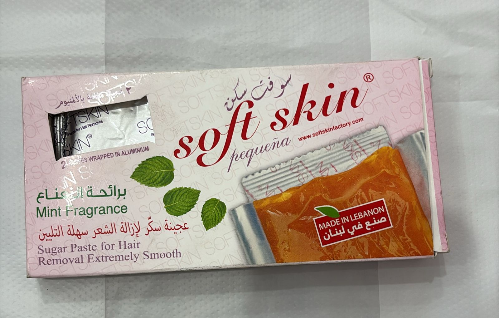Soft Skin Sugar paste for hair removal extremely smooth