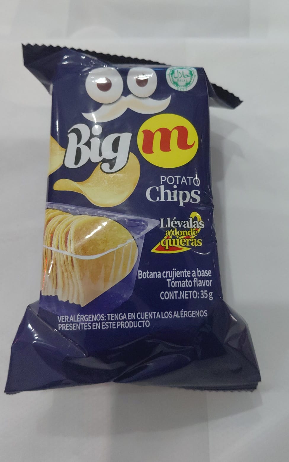 Big m potato chips 35g