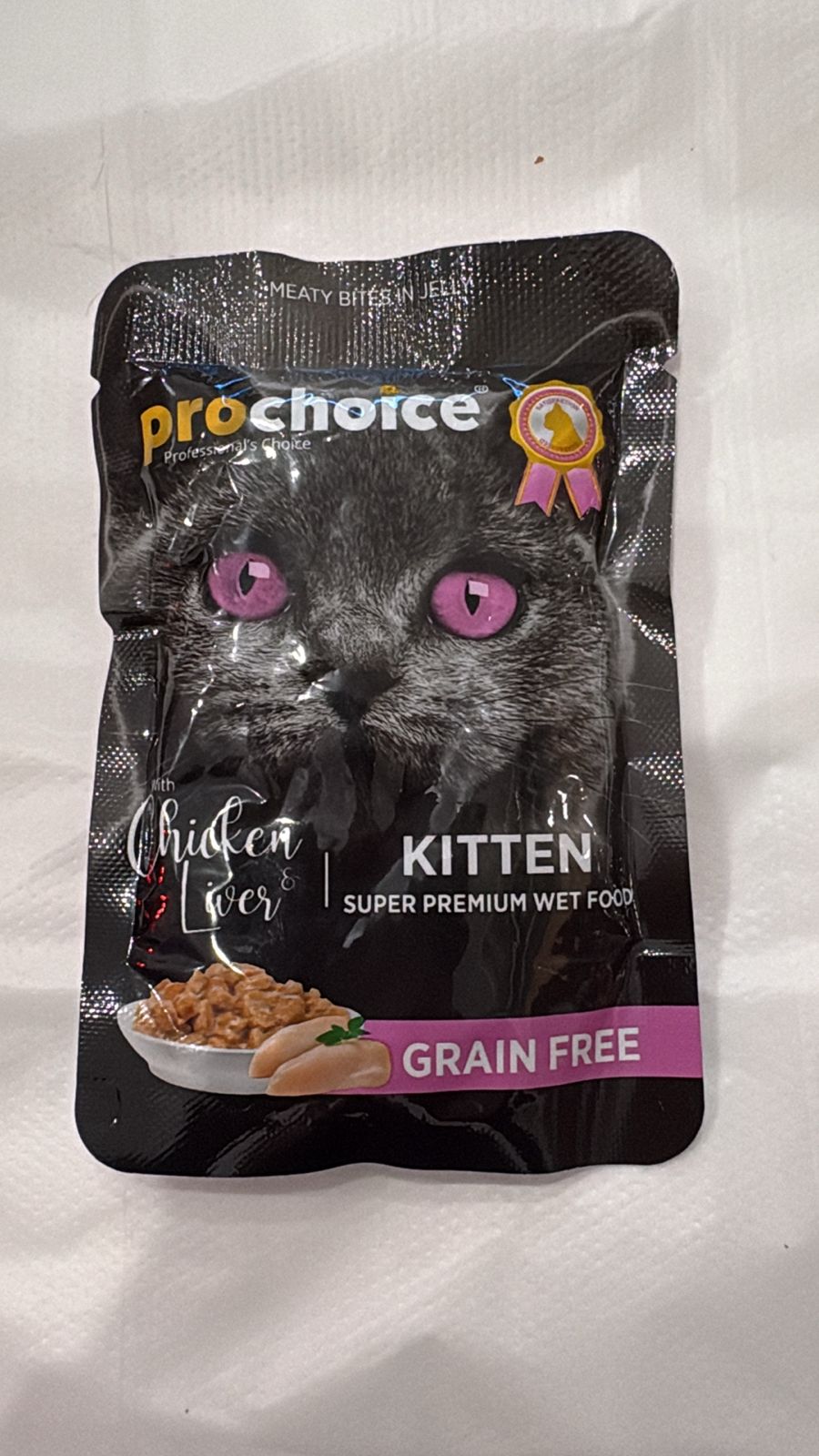 prochoice kitten super premium wet food with chicken lives