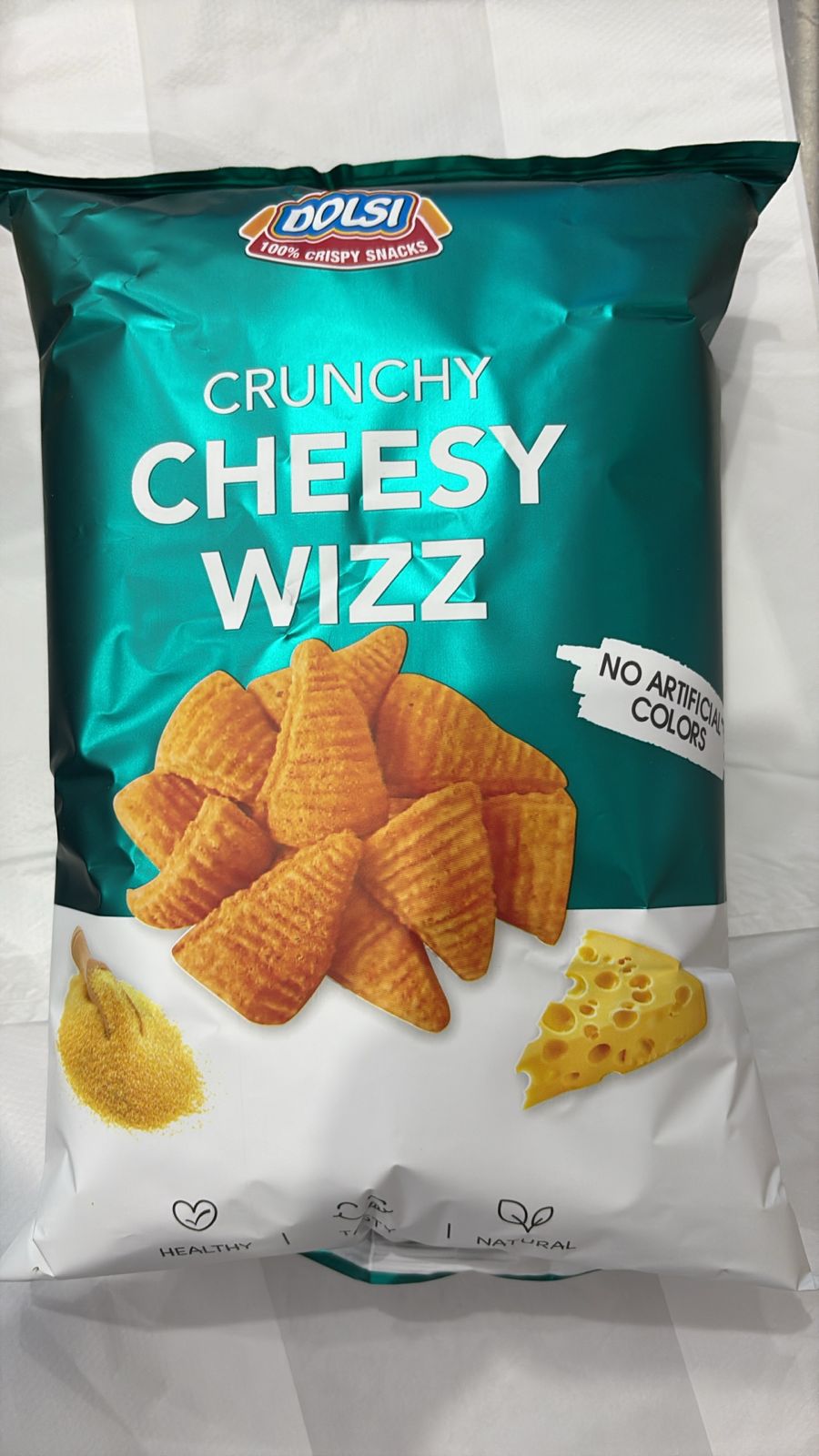Dolsi crunchy cheesy wizz 80g