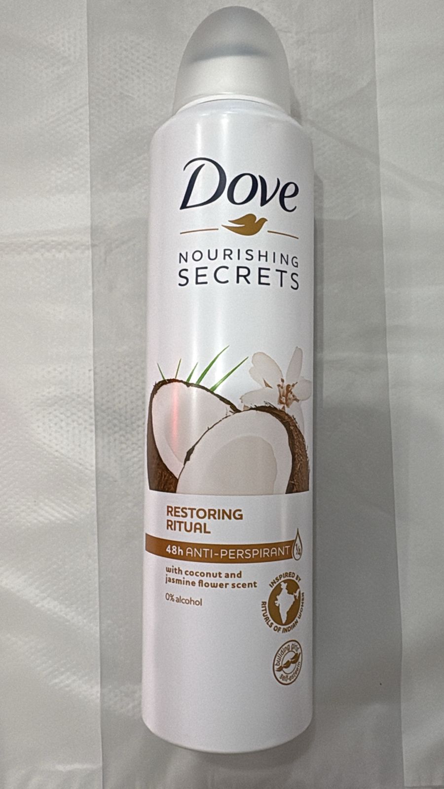 Dove 48h Anti-perspirant with coconut and jasmine flower scent