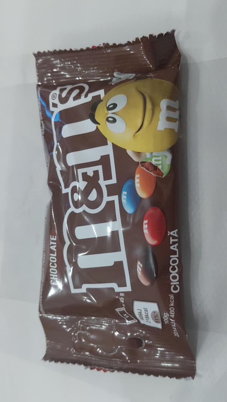 M and M chocolate 45g