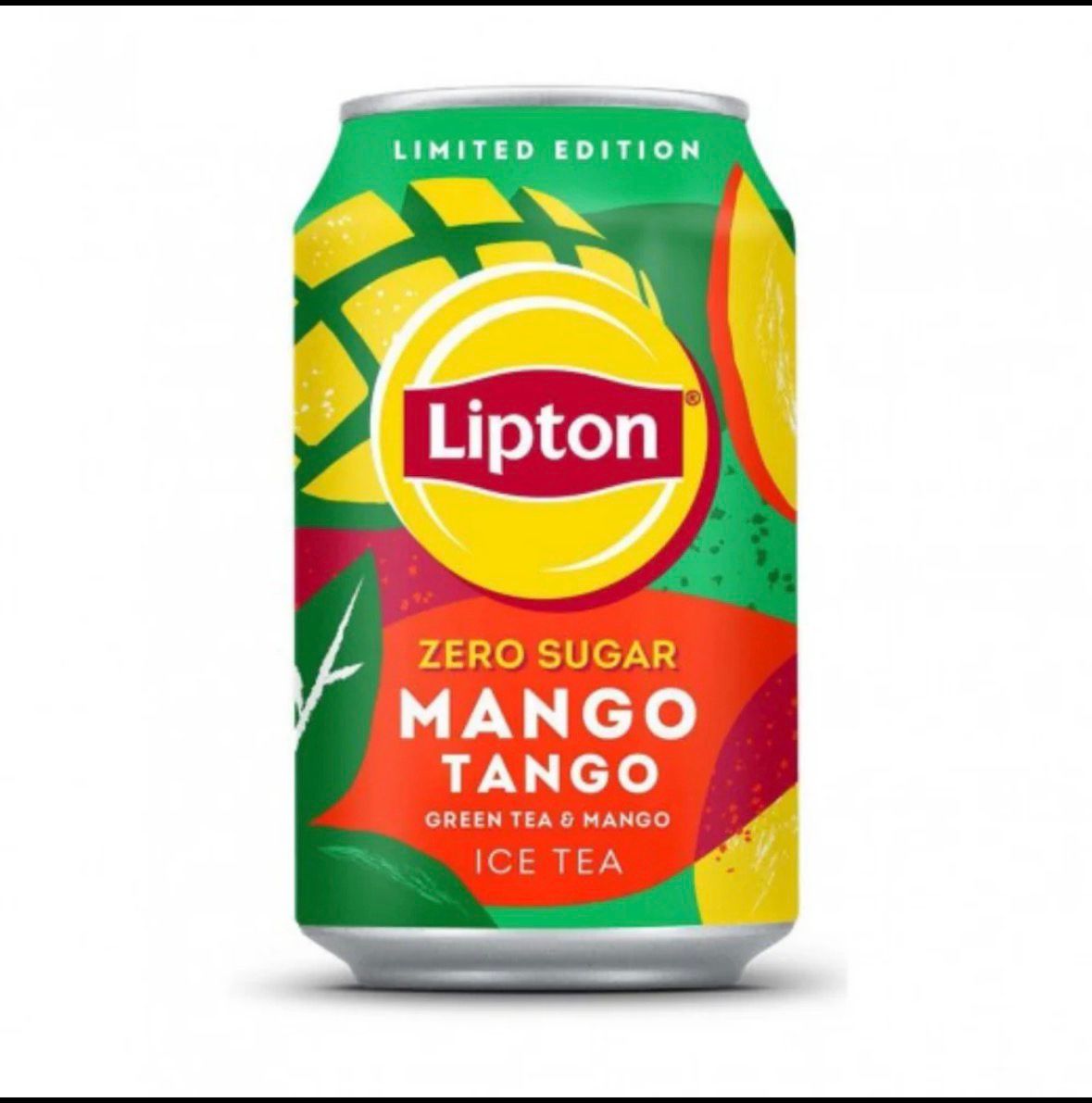 Lipton zero sugar mango tango Iced Tea Can 320ml