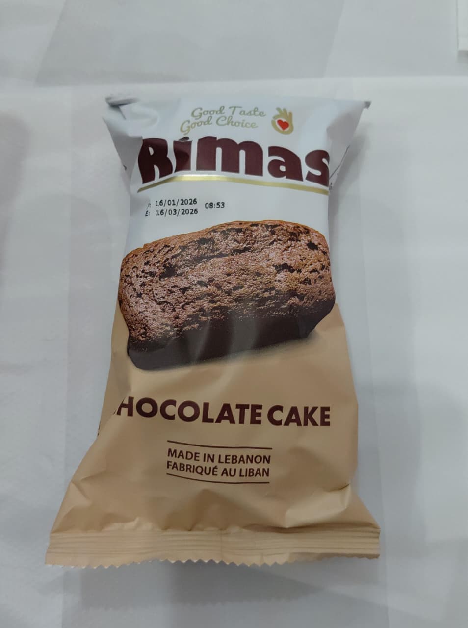 Rimas Chocolate Cake 60g